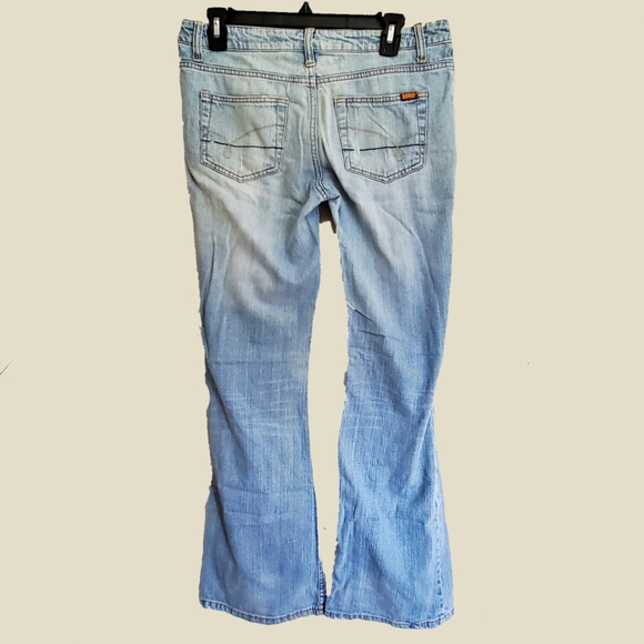 Bongo "Let Me B" Ripped Blue Jeans Size 9 - Picture 2 of 4